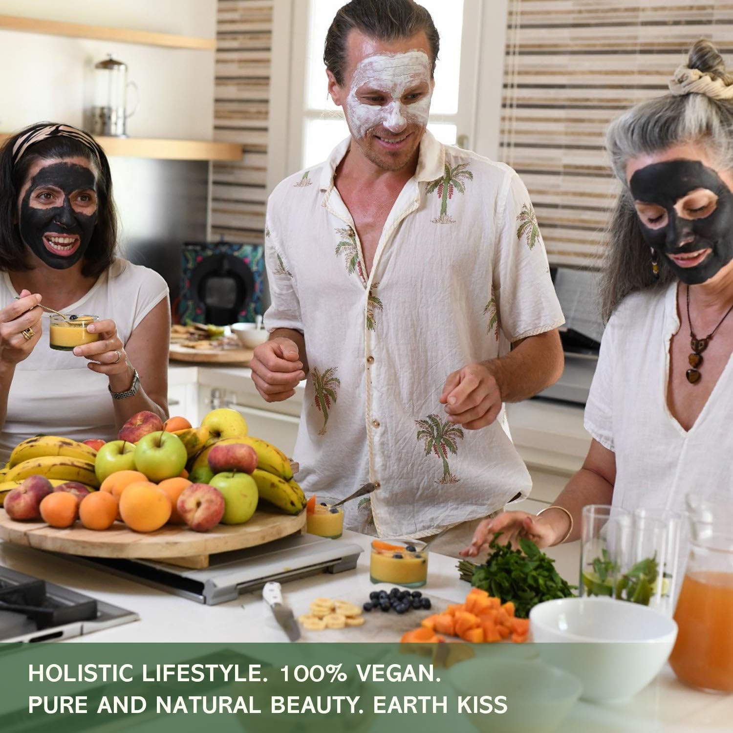 Kombucha and Hemp Clay Peel - Off Mask 1 Sachet - Earth Kiss - Skin Care Masks & Peels - Eco Natural Products