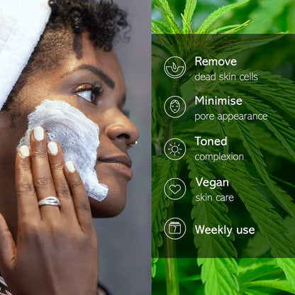 Kombucha and Hemp Clay Peel - Off Mask 1 Sachet - Earth Kiss - Skin Care Masks & Peels - Eco Natural Products