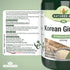 Korean Ginseng 600mg 90 Tablets - Eco Natural Products - Natures Aid - Vitamins & Supplements