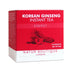 Korean Ginseng Instant Tea 20 Sachets - Eco Natural Products - Natur Boutique - Herbal tea