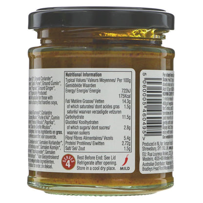 Korma India Curry Pastes 180g - Geo Organics - Curry Pastes - Eco Natural Products