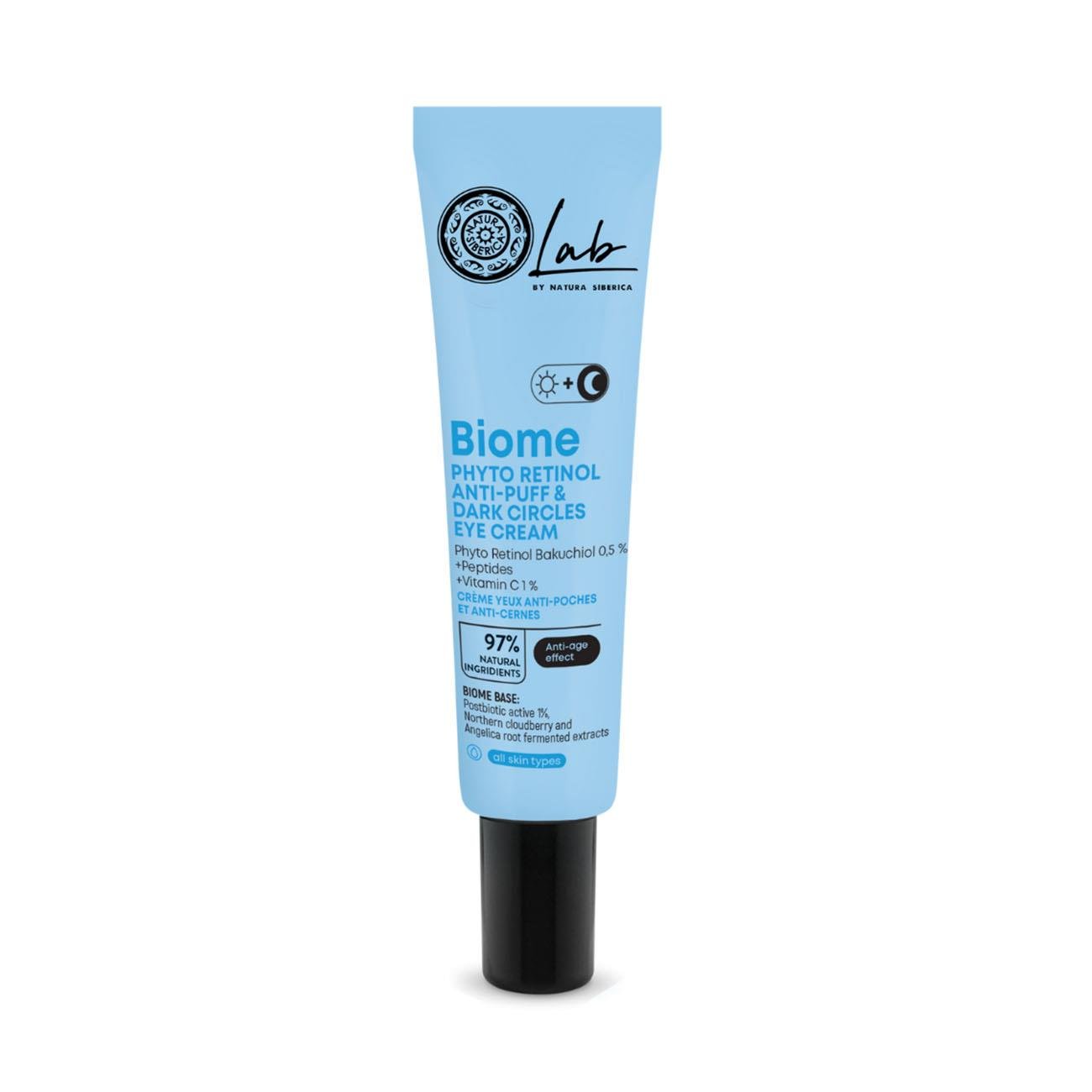 Lab Biome Dark Circles Eye Cream Phyto Retinol 30ml - Natura Siberica - Natura Siberica