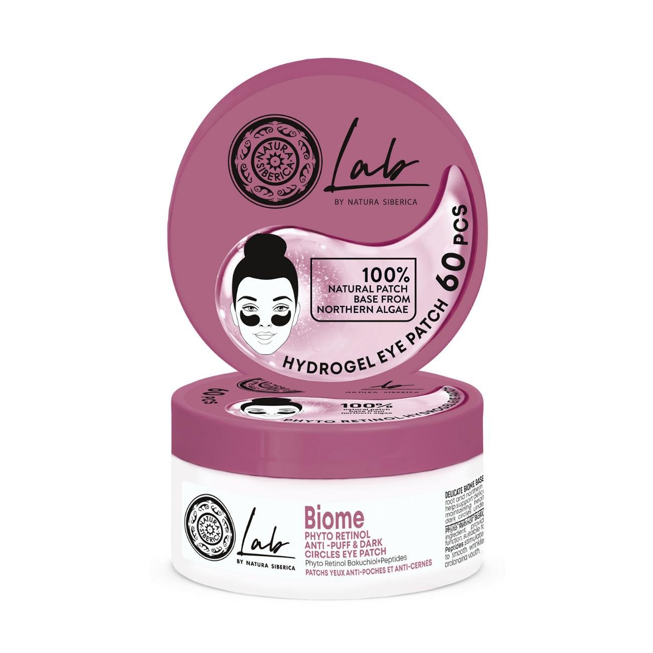 Lab Biome Dark Circles Eye Patch Phyto Retinol 60pcs - Natura Siberica - Natura Siberica
