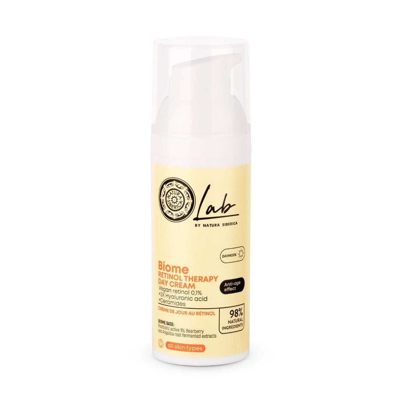 Lab Biome Day Face Cream Retinol Therapy 50ml - Natura Siberica - Natura Siberica