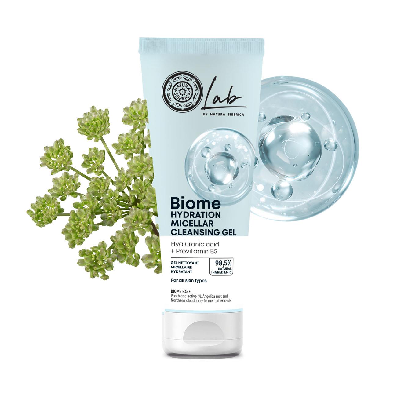 Lab Biome Micellar Face Cleansing Gel 140ml - Natura Siberica - Natura Siberica