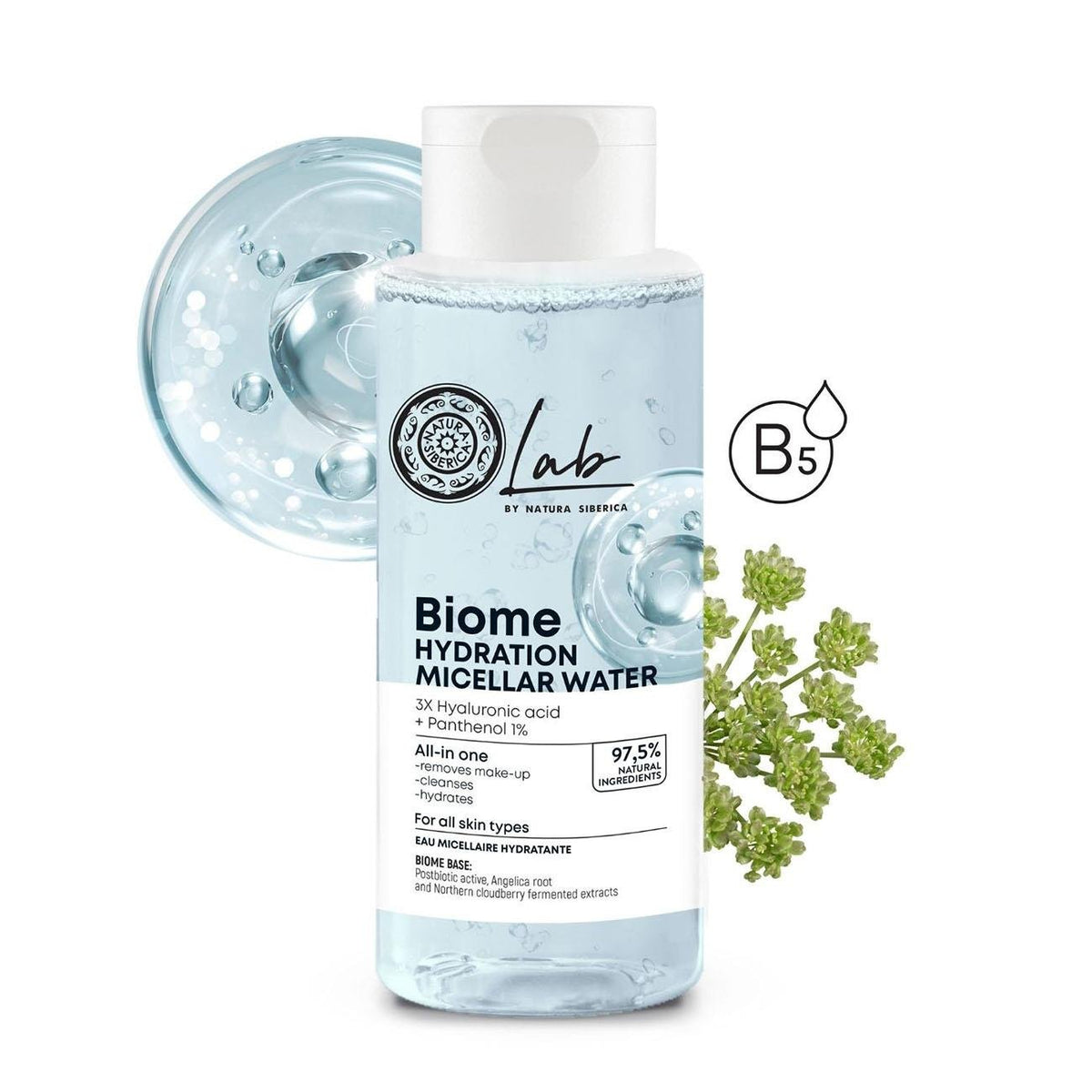 Lab Biome Micellar Face Water 400ml - Natura Siberica - Natura Siberica