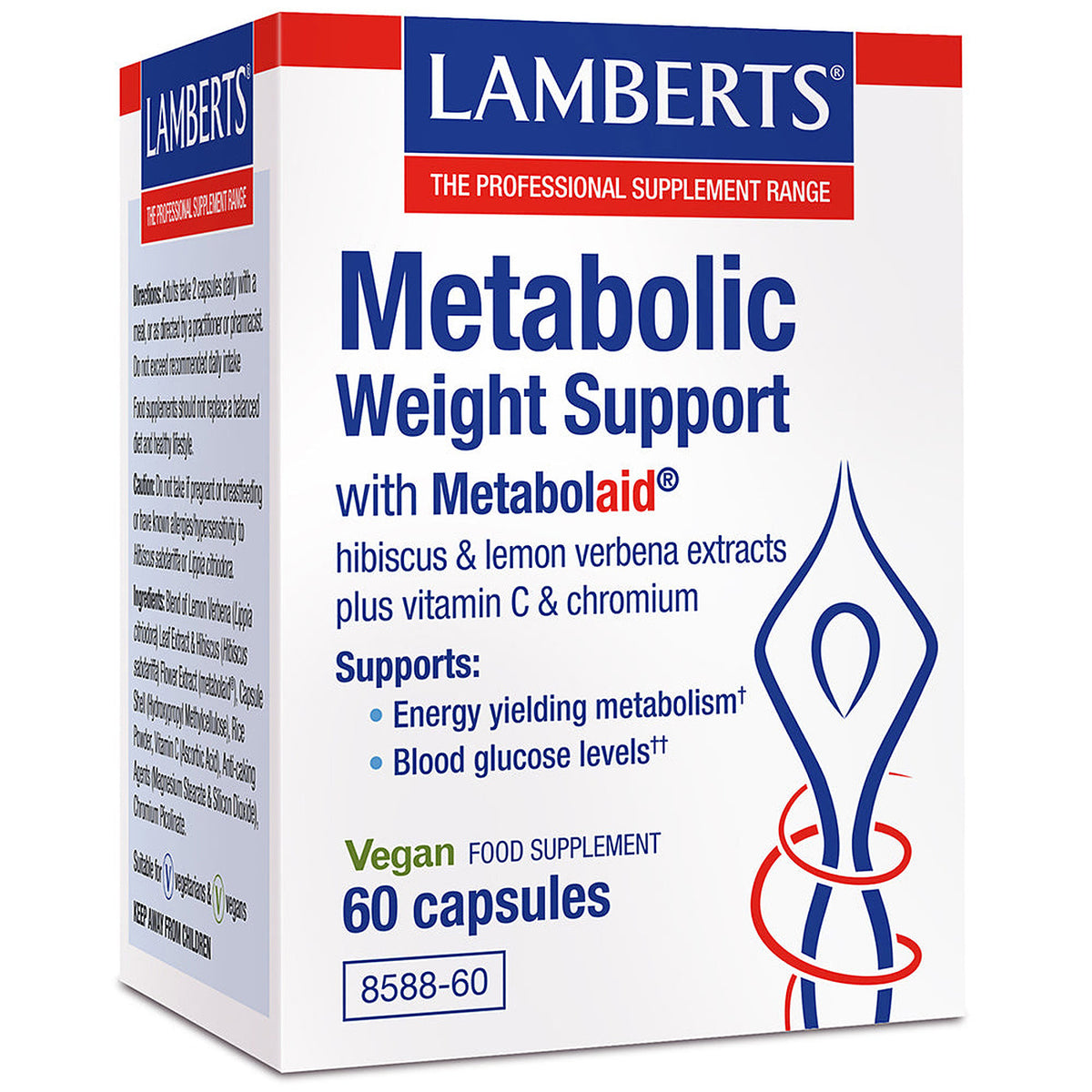 Lamberts Metabolic Weight Support 60 Capsules front of pack