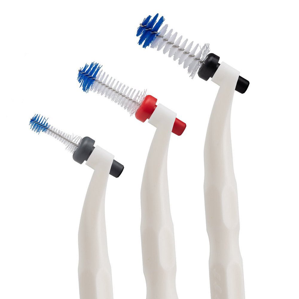 Large Black Interdental Refill Brushes - Eco Natural Products - Yaweco - Interdental refill brushes