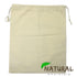 Large Cotton Bag 15 x 18 inch - Unbleached - Eco Natural Products - Eco Natural Products - Cotton Bag