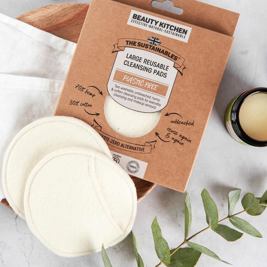 Large Reusable Cleansing Pad 2pc - Beauty Kitchen - Cleansing Pad - Eco Natural Products