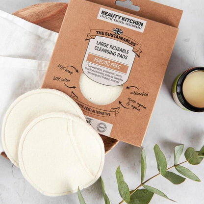 Large Reusable Cleansing Pad 2pc - Beauty Kitchen - Cleansing Pad - Eco Natural Products
