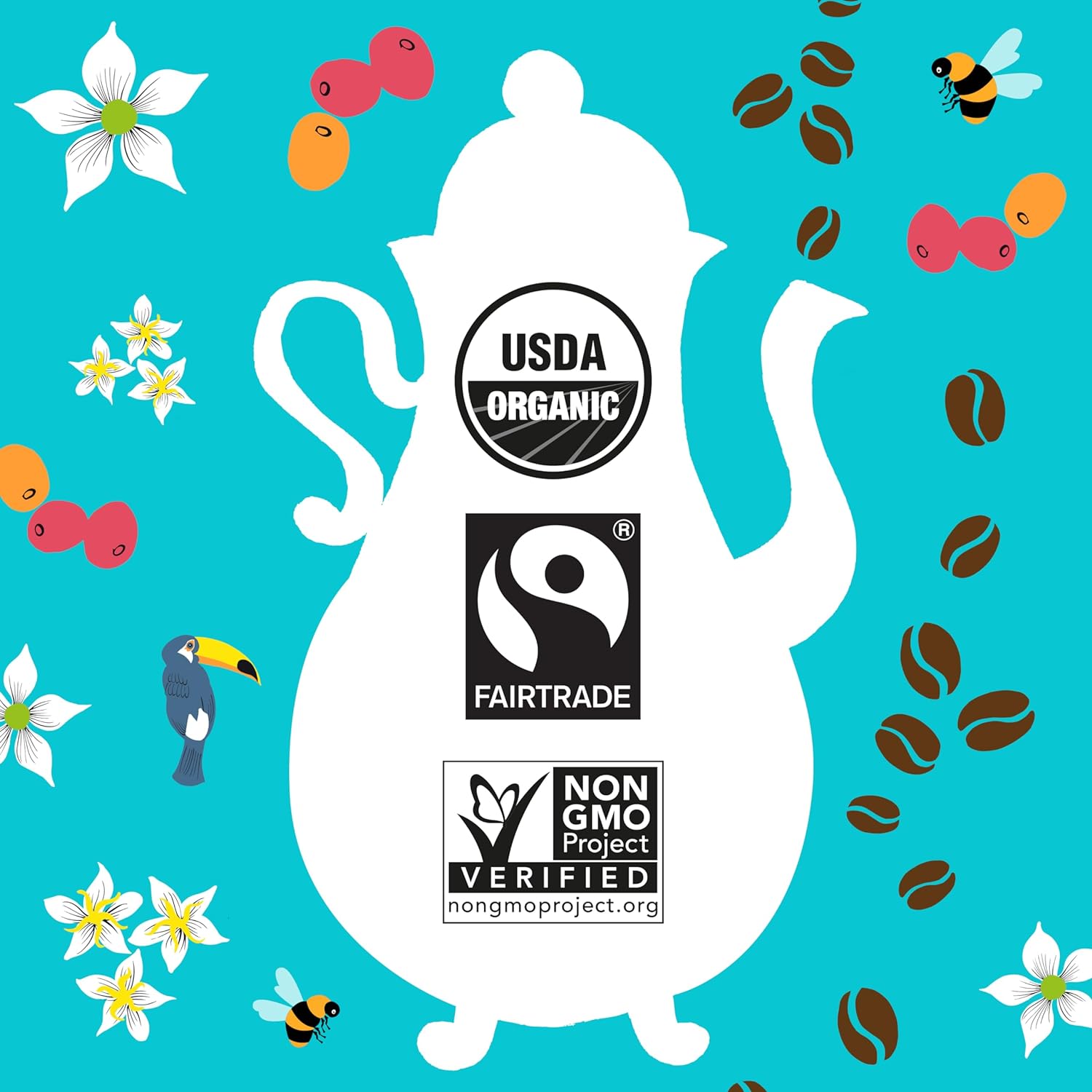 Latin American Arabica Instant Coffee 100g - Clipper - Instant Coffee - Eco Natural Products