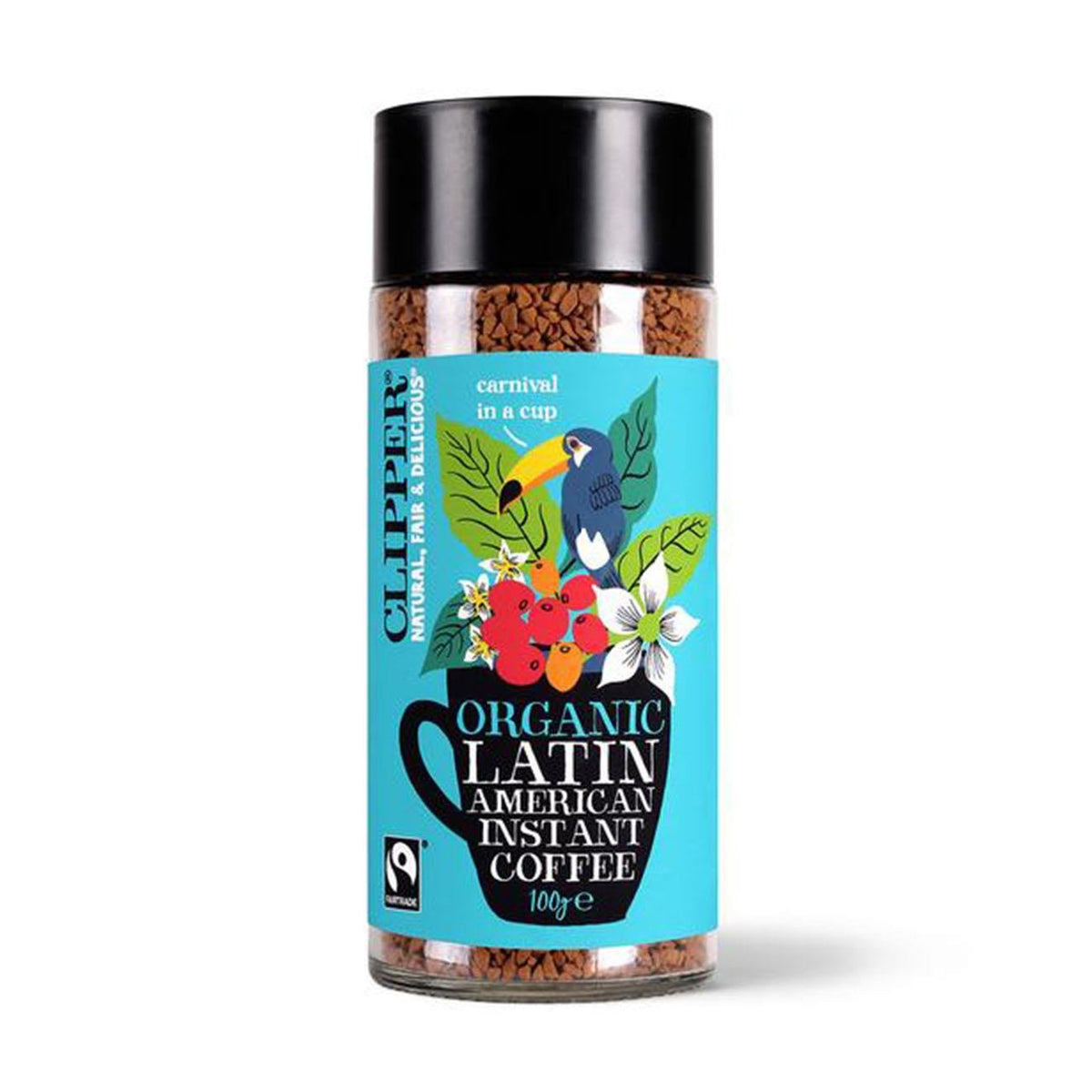 Latin American Arabica Instant Coffee 100g - Clipper - Instant Coffee - Eco Natural Products