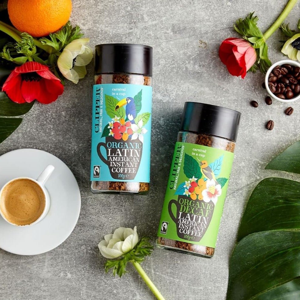 Latin American Arabica Instant Coffee 100g - Clipper - Instant Coffee - Eco Natural Products