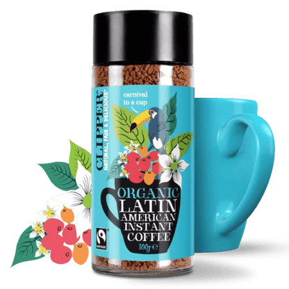 Latin American Arabica Instant Coffee 100g - Clipper - Instant Coffee - Eco Natural Products