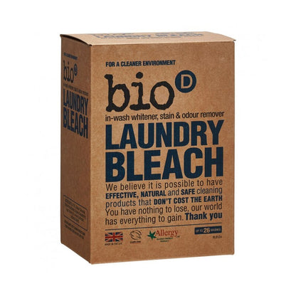 Laundry Bleach Whitener, Stain & Odour Remover 400g - Bio - D - Laundry Bleach - Eco Natural Products