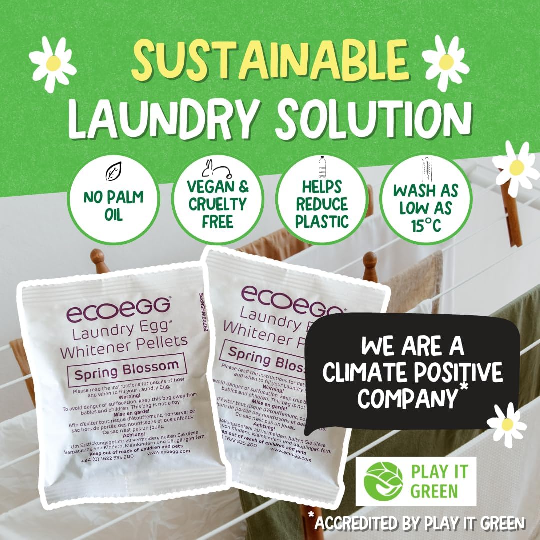 Laundry Egg Refills Spring Blossom 50 Washes - EcoEgg - Laundry Detergent - EcoEgg