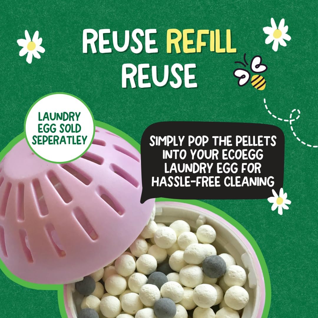 Laundry Egg Refills Spring Blossom 50 Washes - EcoEgg - Laundry Detergent - EcoEgg