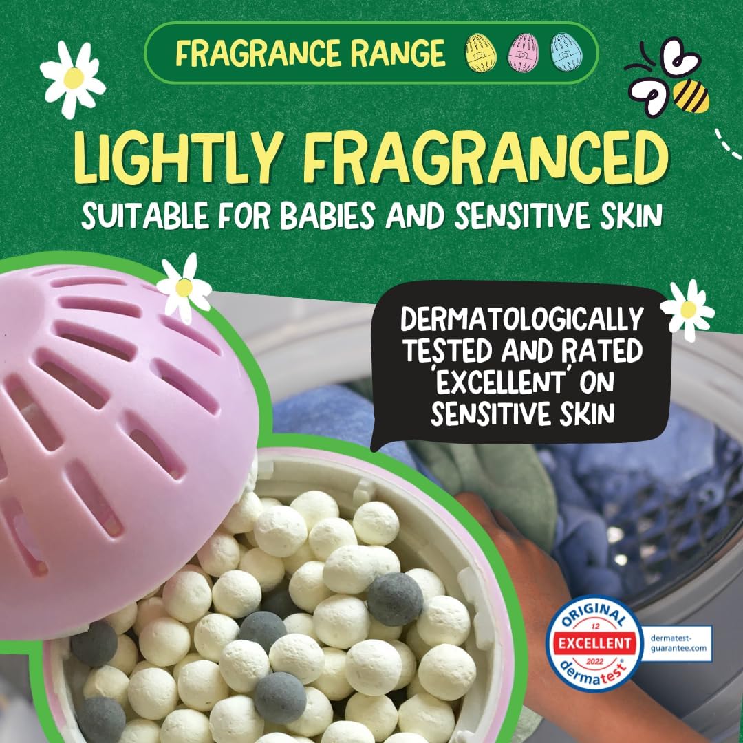 Laundry Egg Refills Spring Blossom 50 Washes - EcoEgg - Laundry Detergent - EcoEgg