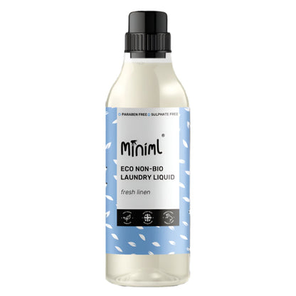 Laundry Liquid Fresh Linen 1L - Miniml - Laundry Detergent - Eco Natural Products