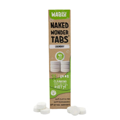 Laundry Naked Wonder Tabs 40 Tablets - Wablu - Laundry Detergent - Wablu