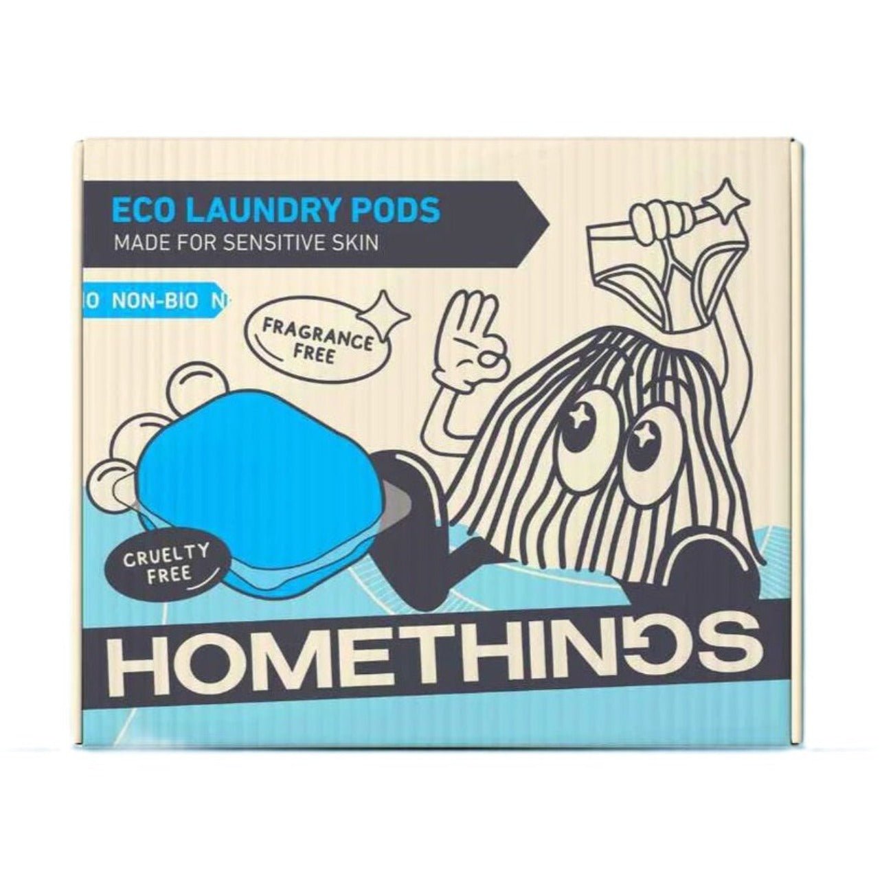 Laundry Pods Non - Bio 27 Pods - Eco Natural Products - Homethings - laundry powder