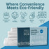 Laundry Sheet Detergent Fragrance Free - Simple Living Eco - Laundry Detergent - Eco Natural Products