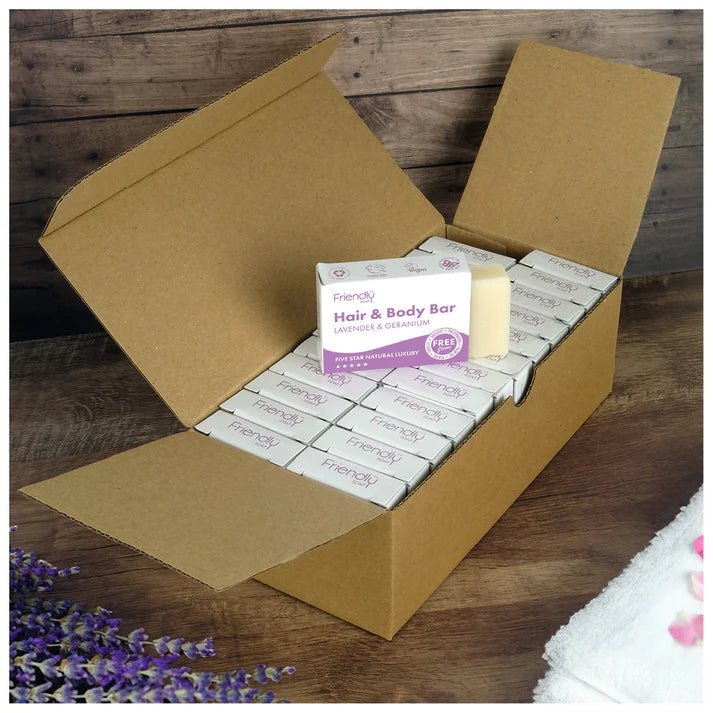 Lavander Geranium Guest Soaps 24x20g - Eco Natural Products - Friendly Soap - Guest Soaps