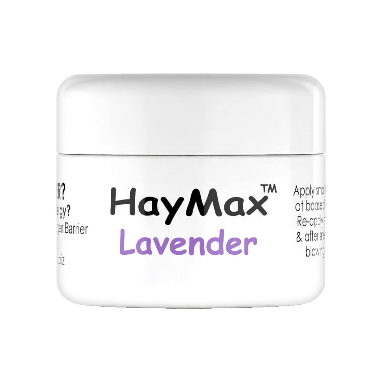 Lavender Allergen Barrier Balm 5ml - HayMax - Barrier Balm - Eco Natural Products