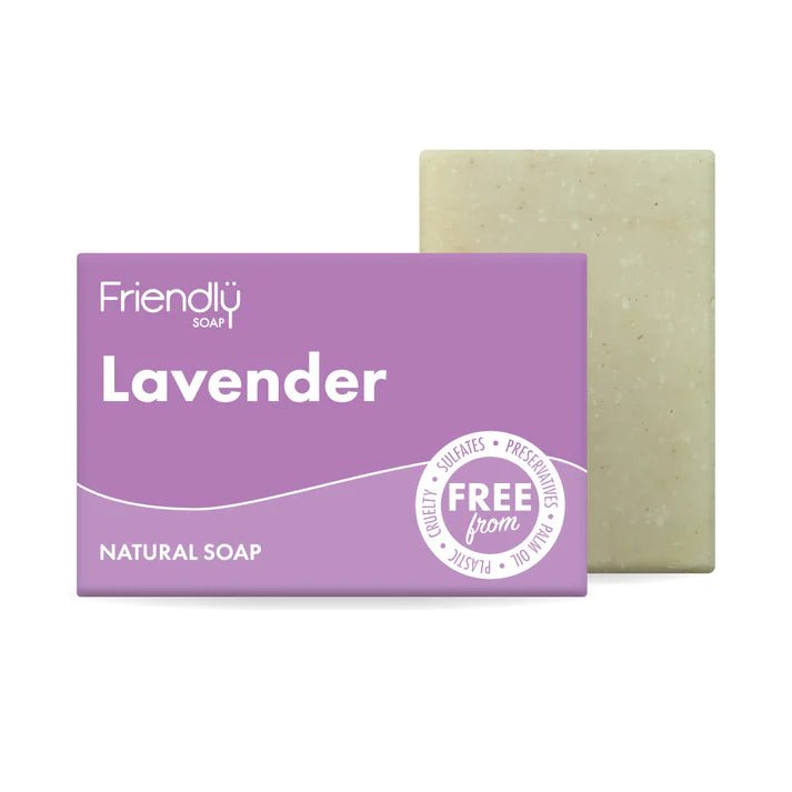 Lavender Essential Oil Soap 95g - Eco Natural Products - Friendly Soap - Bar Soap