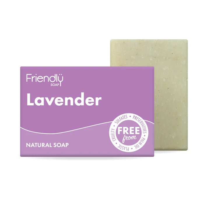 Lavender Essential Oil Soap 95g - Friendly Soap - Bar Soap - Eco Natural Products