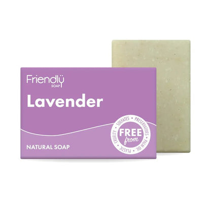 Lavender Essential Oil Soap 95g - Friendly Soap - Bar Soap - Eco Natural Products