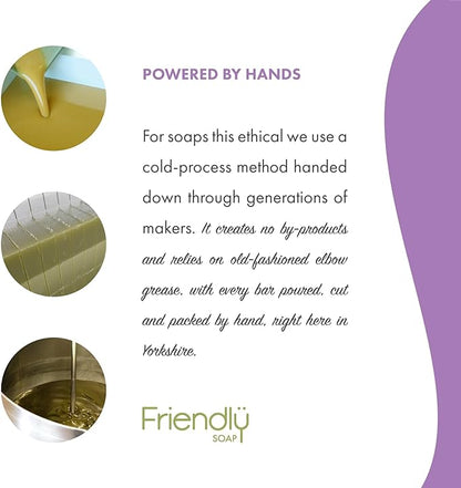 Lavender Essential Oil Soap 95g - Friendly Soap - Bar Soap - Eco Natural Products
