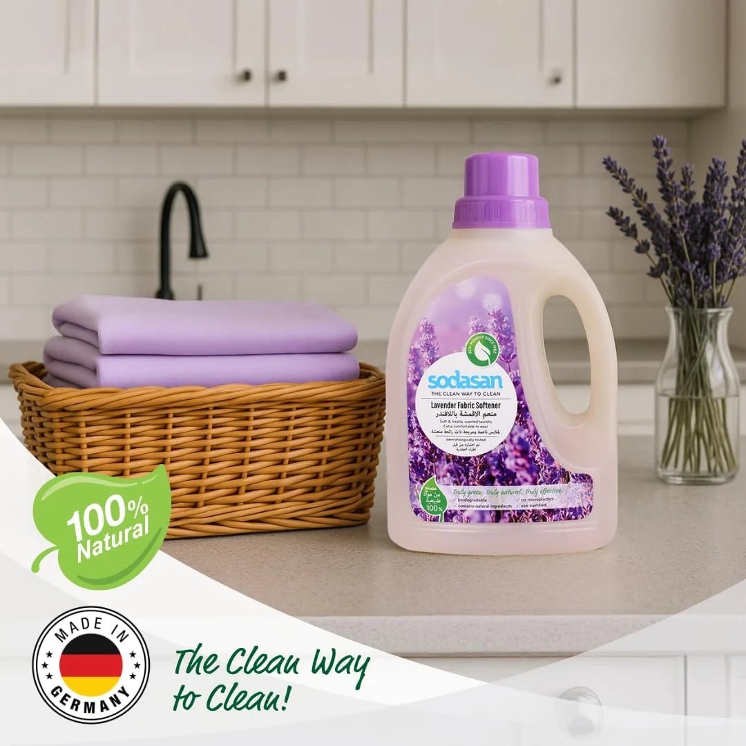 Lavender Fresh Fabric Softener 750ml - Sodasan - Fabric Softeners - Sodasan