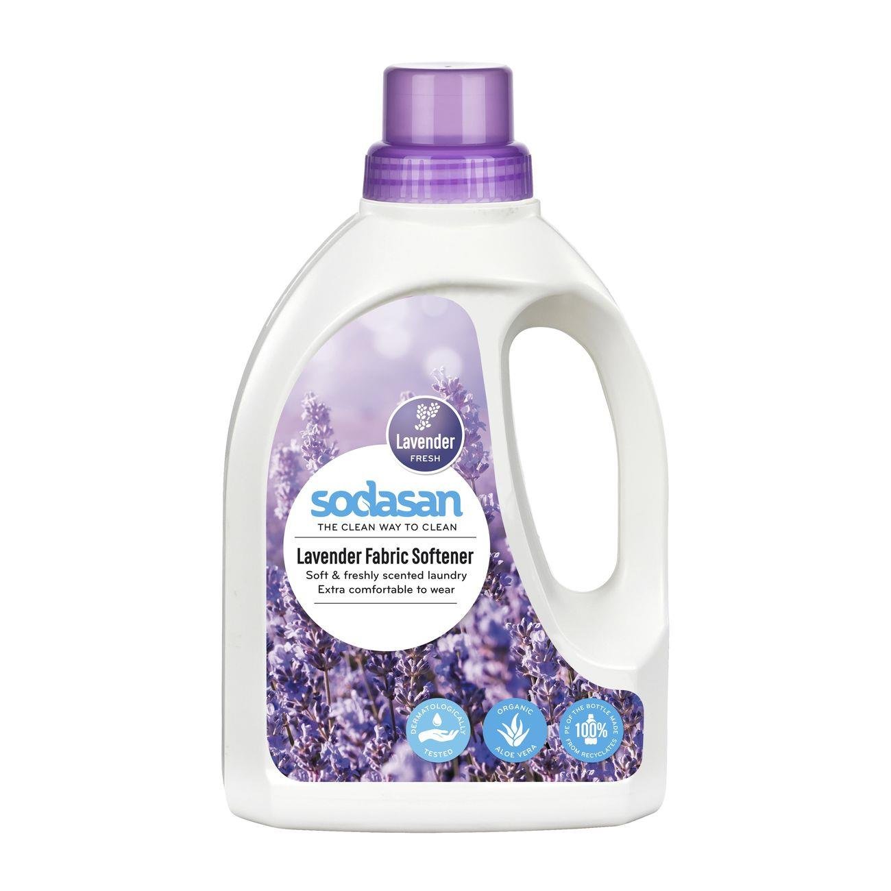 Lavender Fresh Fabric Softener 750ml - Eco Natural Products - Sodasan - fabric softener