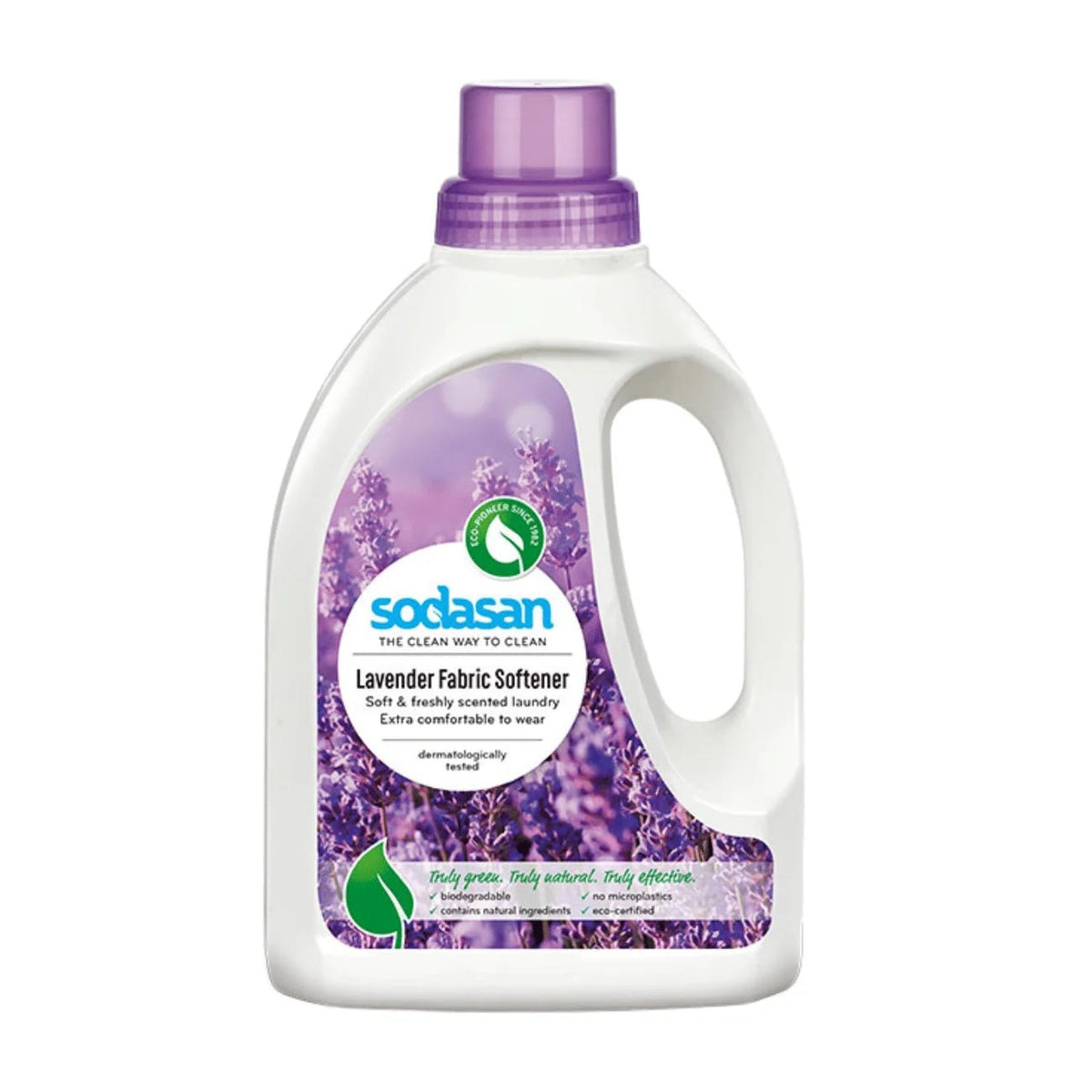 Lavender Fresh Fabric Softener 750ml - Sodasan - Fabric Softeners - Sodasan
