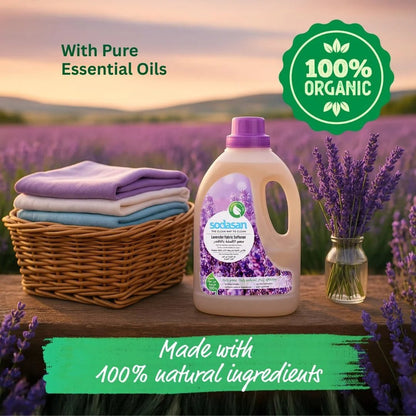 Lavender Fresh Fabric Softener 750ml - Sodasan - Fabric Softeners - Sodasan