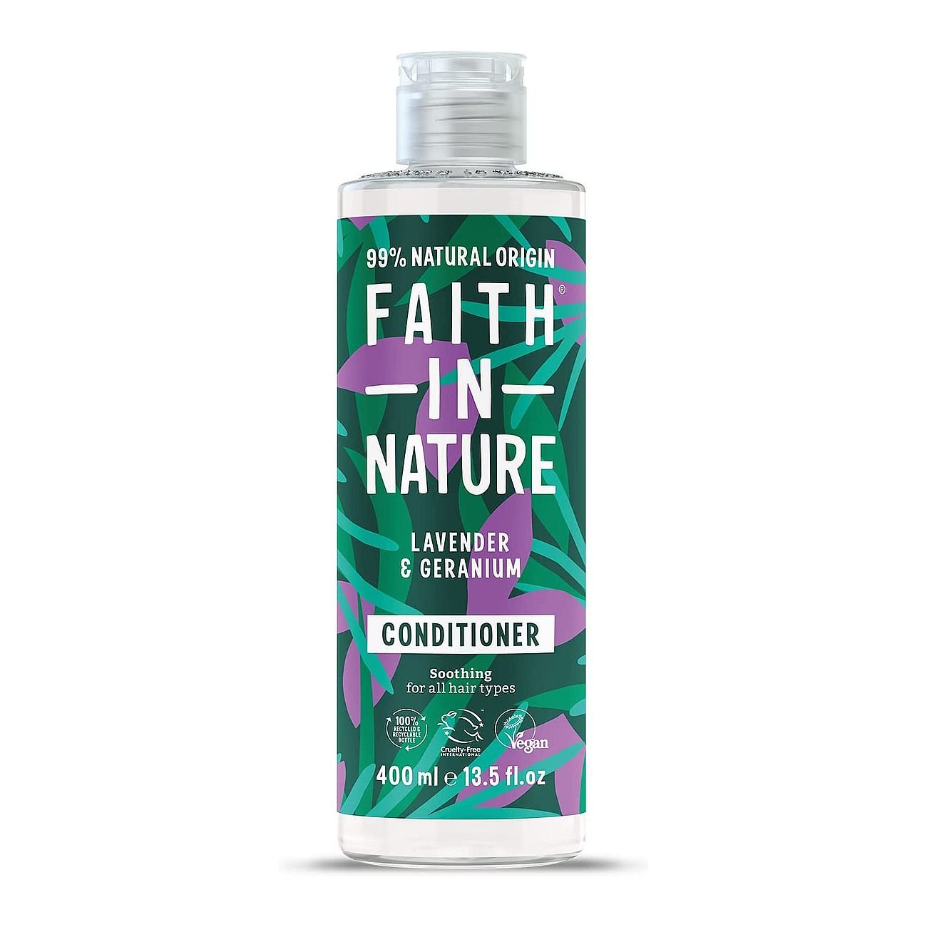 Lavender & Geranium Conditioner 400ml - Eco Natural Products - Faith in Nature - Conditioner