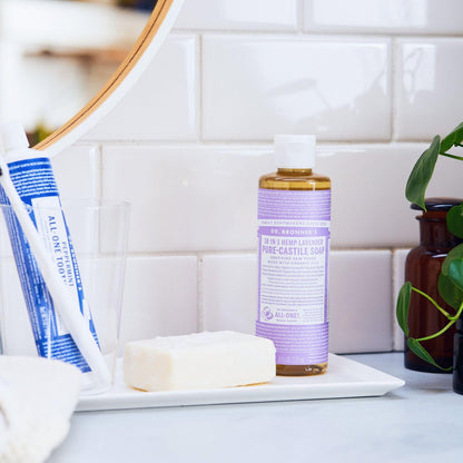 Lavender Pure - Castile Liquid Soap 237ml - Dr. Bronner - Liquid Soap - Eco Natural Products