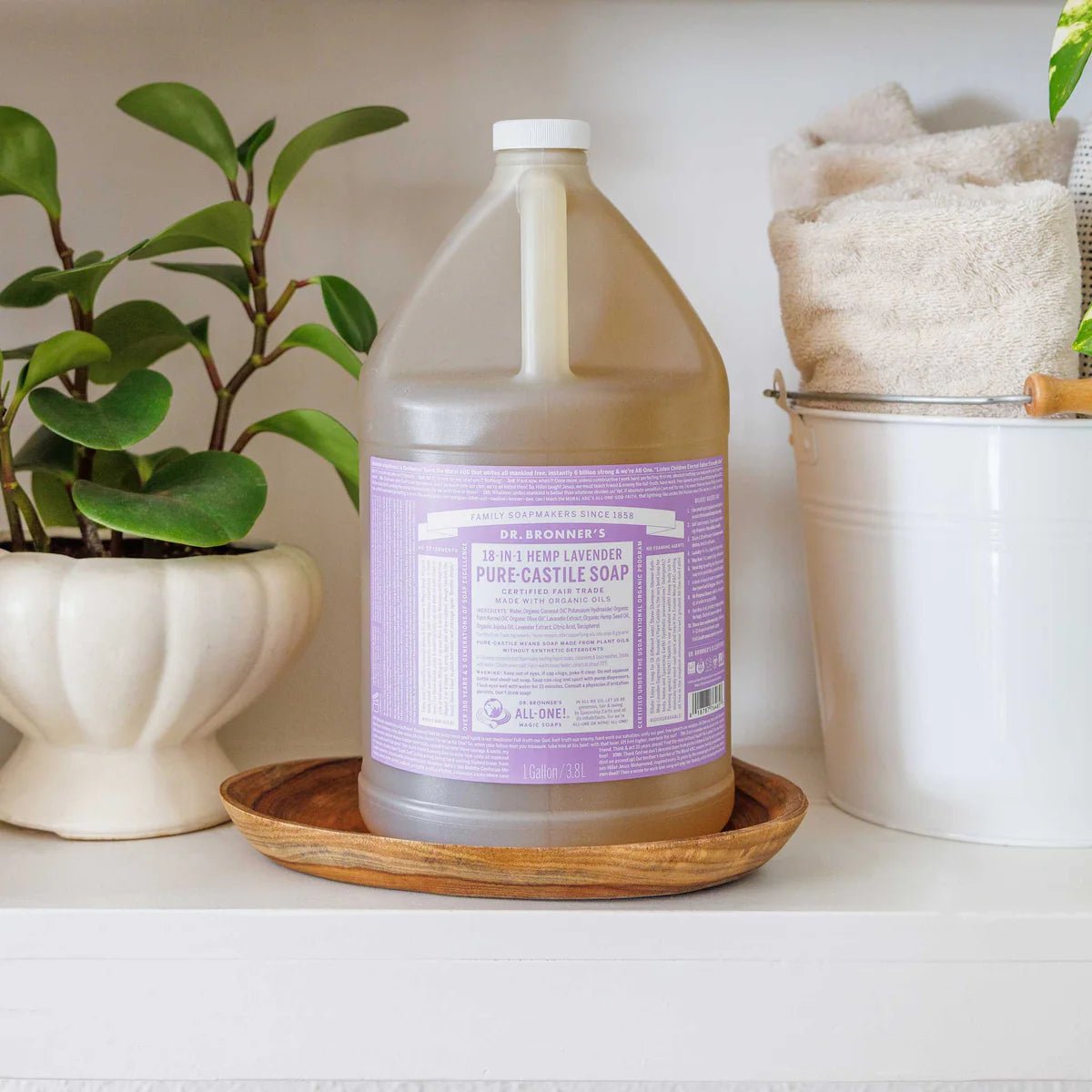 Lavender Pure - Castile Liquid Soap 3.8L - Dr. Bronner - Liquid Soap - Eco Natural Products