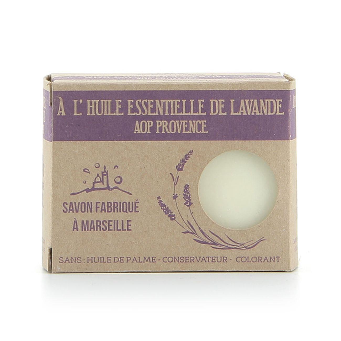 Lavender Soap 99% Natural Palm Oil Free 150g - FouFour - Savon de Marseille - Bar Soap - Eco Natural Products
