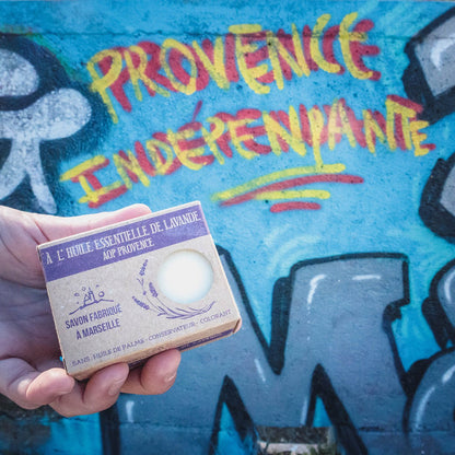 Lavender Soap 99% Natural Palm Oil Free 150g - FouFour - Savon de Marseille - Bar Soap - Eco Natural Products