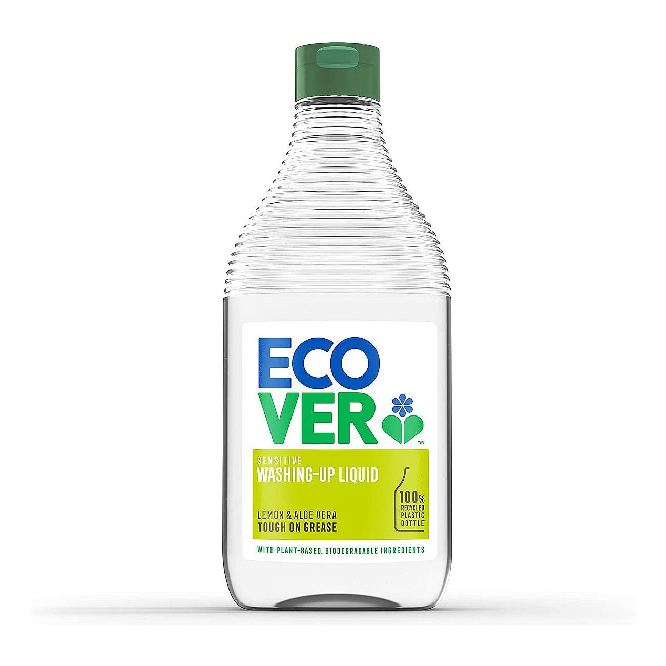 Lemon and Aloe Vera Washing Up Liquid 450ml - Eco Natural Products - Ecover - Washing Up Liquid