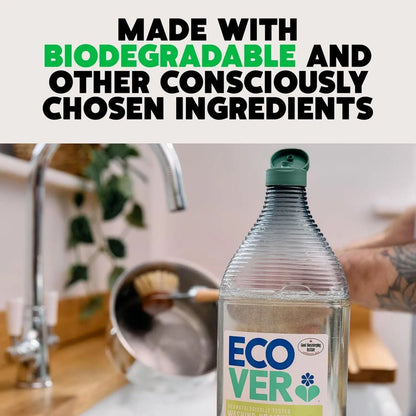 Lemon and Aloe Vera Washing Up Liquid 450ml - Ecover - Washing Up Liquid - Ecover