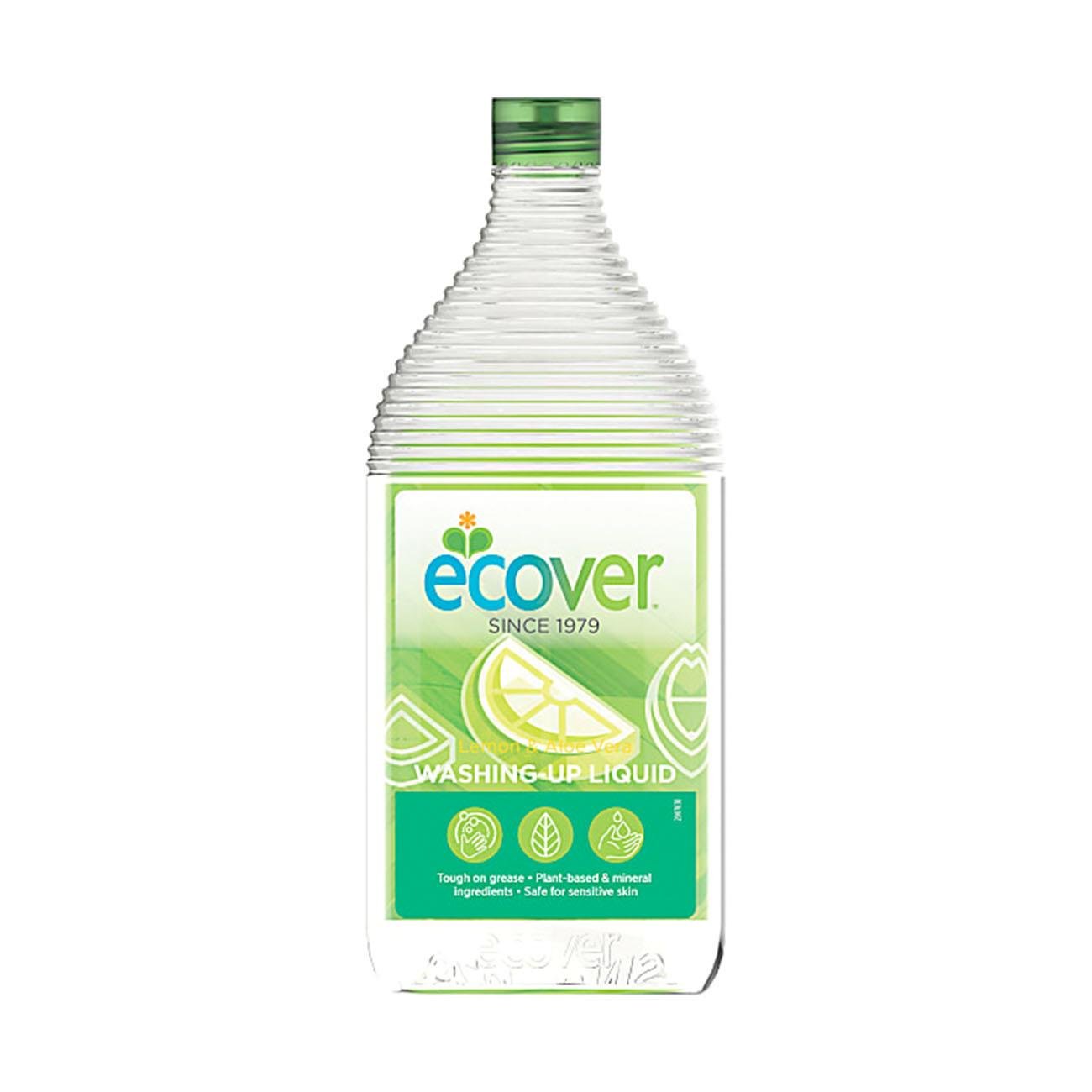 Lemon and Aloe Vera Washing Up Liquid 450ml - Eco Natural Products - Ecover - Washing Up Liquid