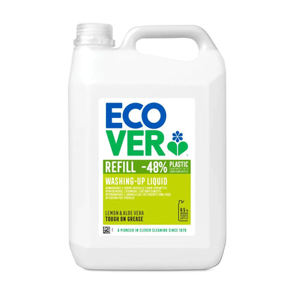 Lemon and Aloe Vera Washing Up Liquid 5L - Ecover - Washing Up Liquid - Ecover