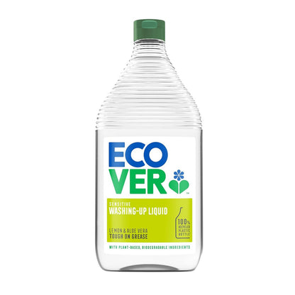 Lemon and Aloe Vera Washing Up Liquid 950ml - Ecover - Washing Up Liquid - Eco Natural Products