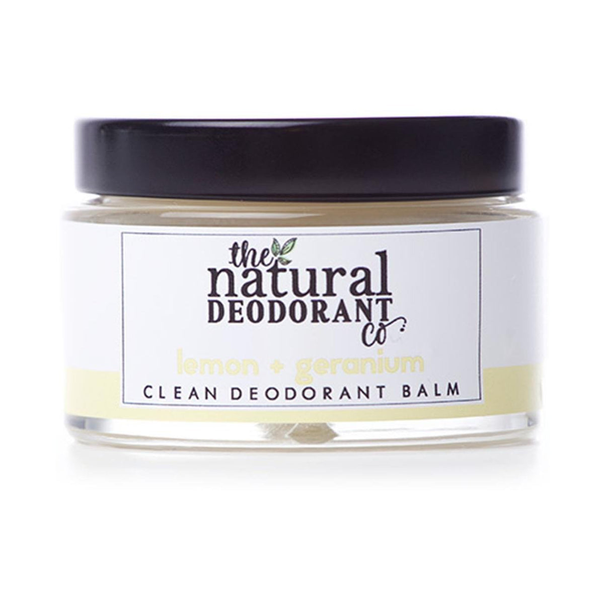 Lemon and Geranium Clean Deodorant Balm 55g - The Natural Deodorant Co - Deodorant Balm - Eco Natural Products