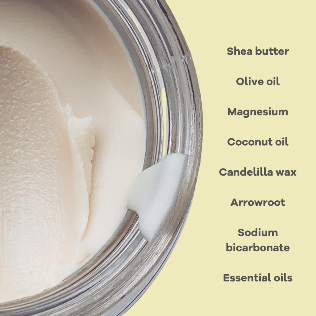 Lemon and Geranium Clean Deodorant Balm 55g - The Natural Deodorant Co - Deodorant Balm - Eco Natural Products