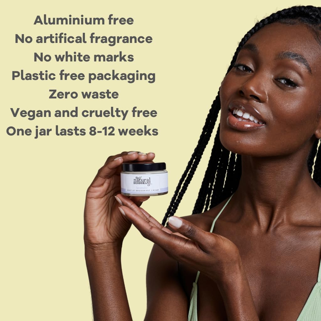 Lemon and Geranium Clean Deodorant Balm 55g - The Natural Deodorant Co - Deodorant Balm - Eco Natural Products